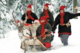 Пока дети верят в Деда Мороза-летим в Лапландию из Астаны!
