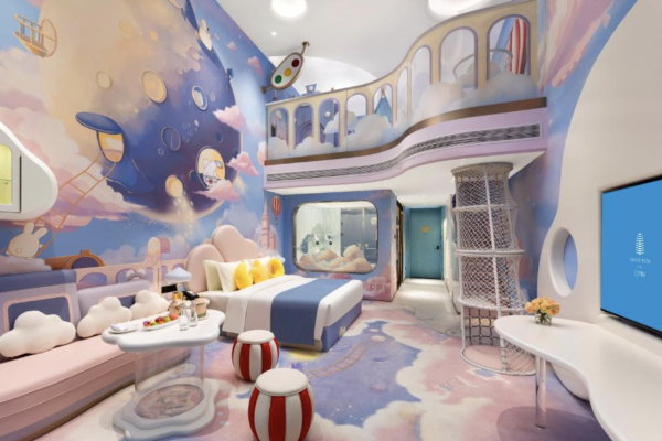 Детский отель на о. Хайнань - тематические номера, горки, мастер - классы!