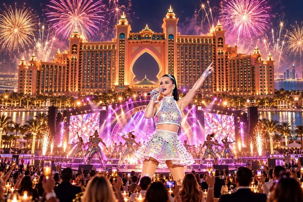Новый год в Дубае с Katy Perry! 